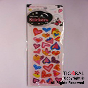 STICKER CORAZONES HS5432-5 x 12